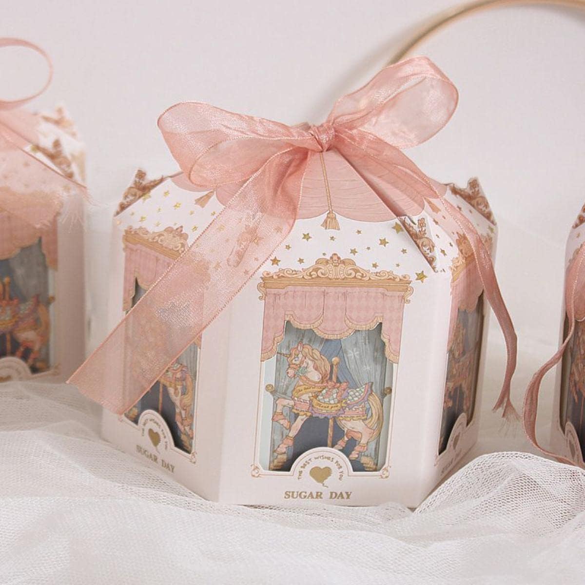 Carousel Theme Party Gift Boxes Set