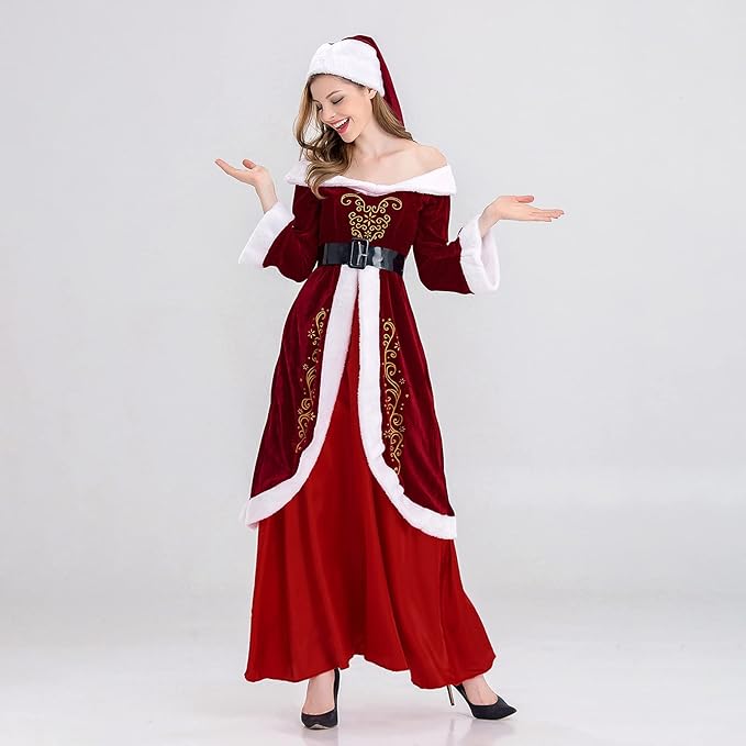 Christmas Santa Dress Costume