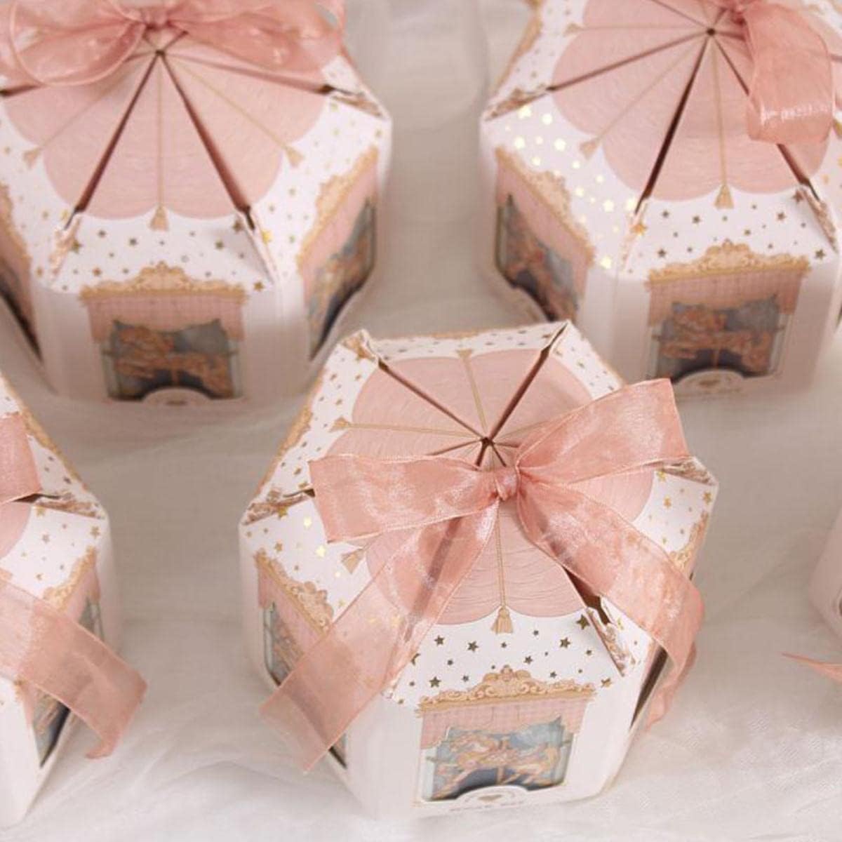 Carousel Theme Party Gift Boxes Set