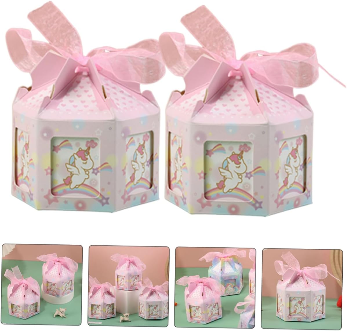 Magical Unicorn Candy Boxes Set