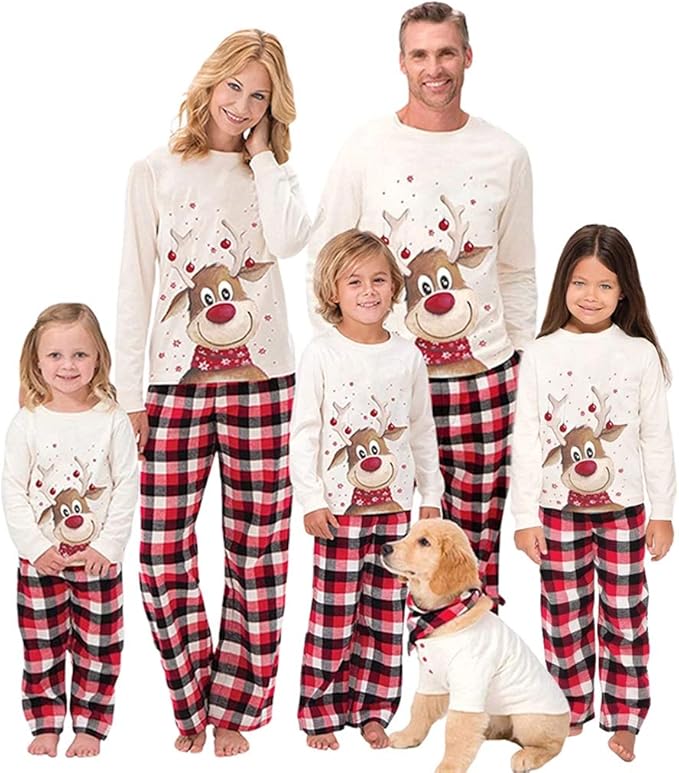 Christmas Family Pijamas Matching Set