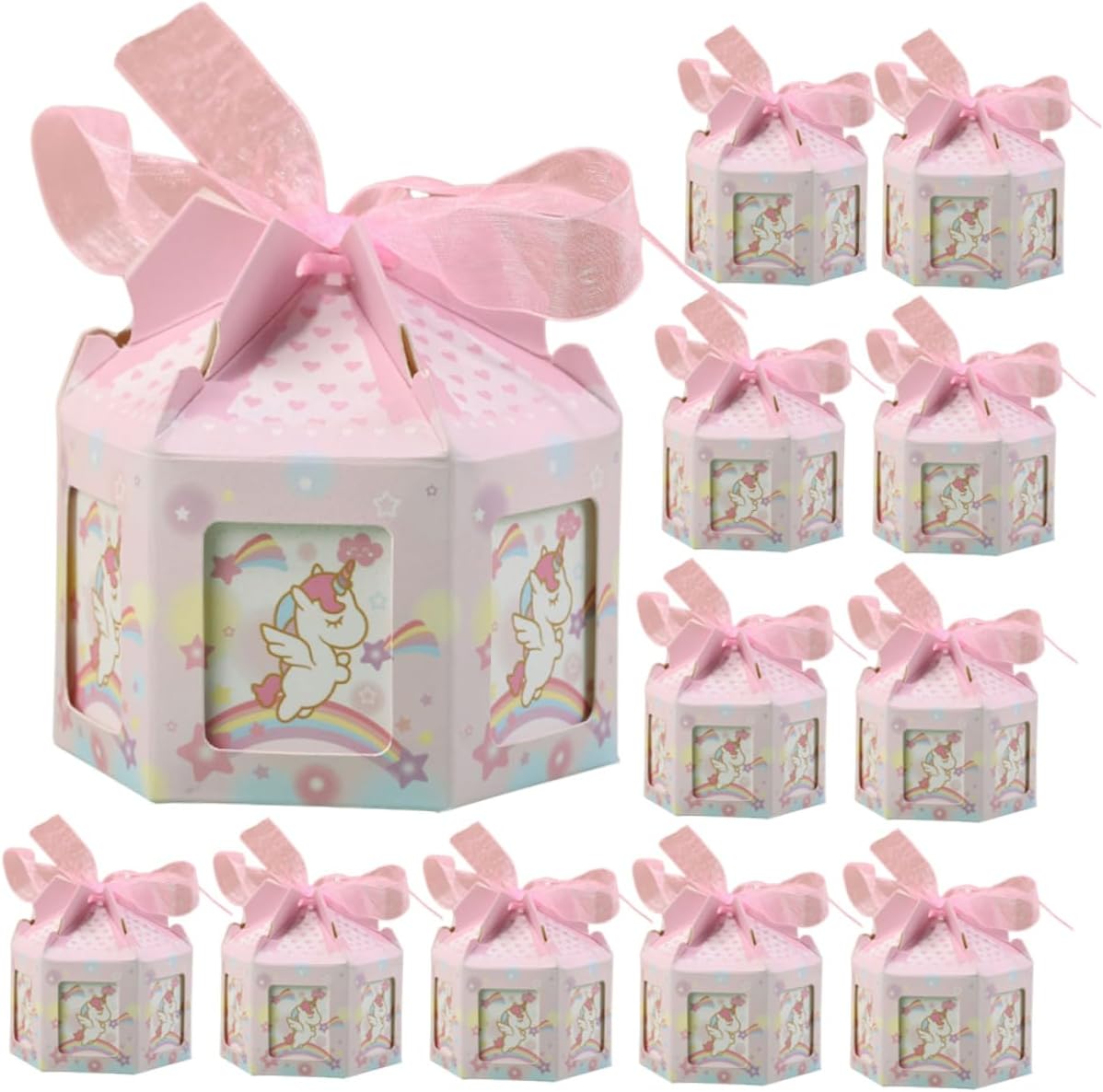 Magical Unicorn Candy Boxes Set