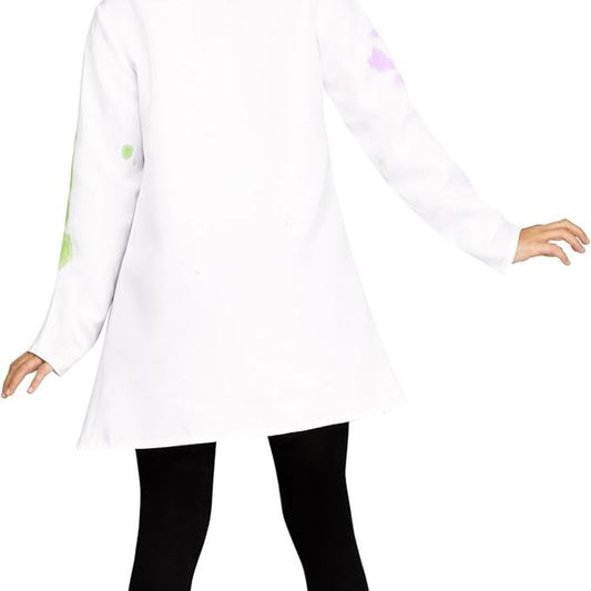 Mad Scientist Girl Costume with Wig