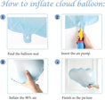 Load image into Gallery viewer, Cloud Balloon Arch Garland Kit - Pink
