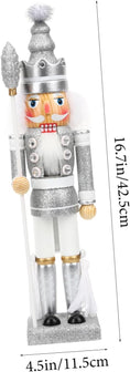 Load image into Gallery viewer, Christmas Wooden Nutcracker 23.5*14.5*4.5
