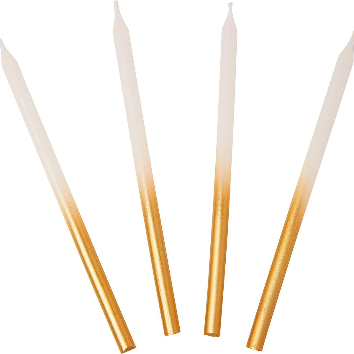 Gradient Metalic Birthday Candles