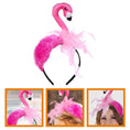 Load image into Gallery viewer, Hawaiian Flamingo Theme Party Headband
