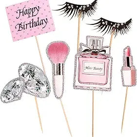 Beauty Cupcake Toppers