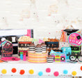 Load image into Gallery viewer, 80s Theme Novelty Cassette Tape Bucket Centerpieces Set
