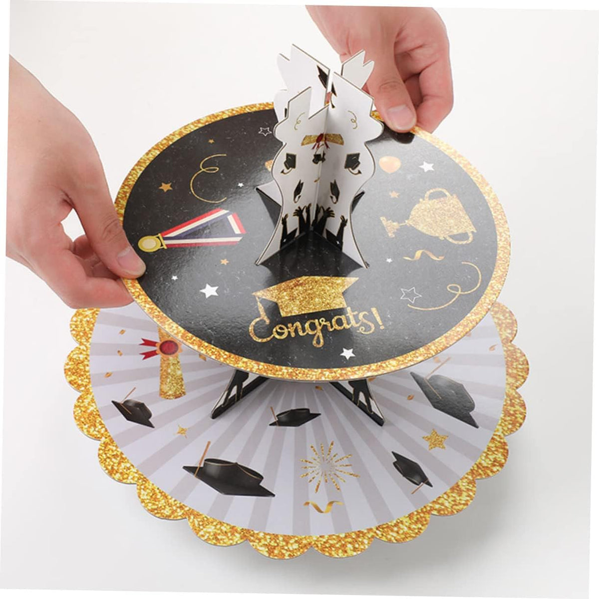 Graduation Theme Cupcake Stand