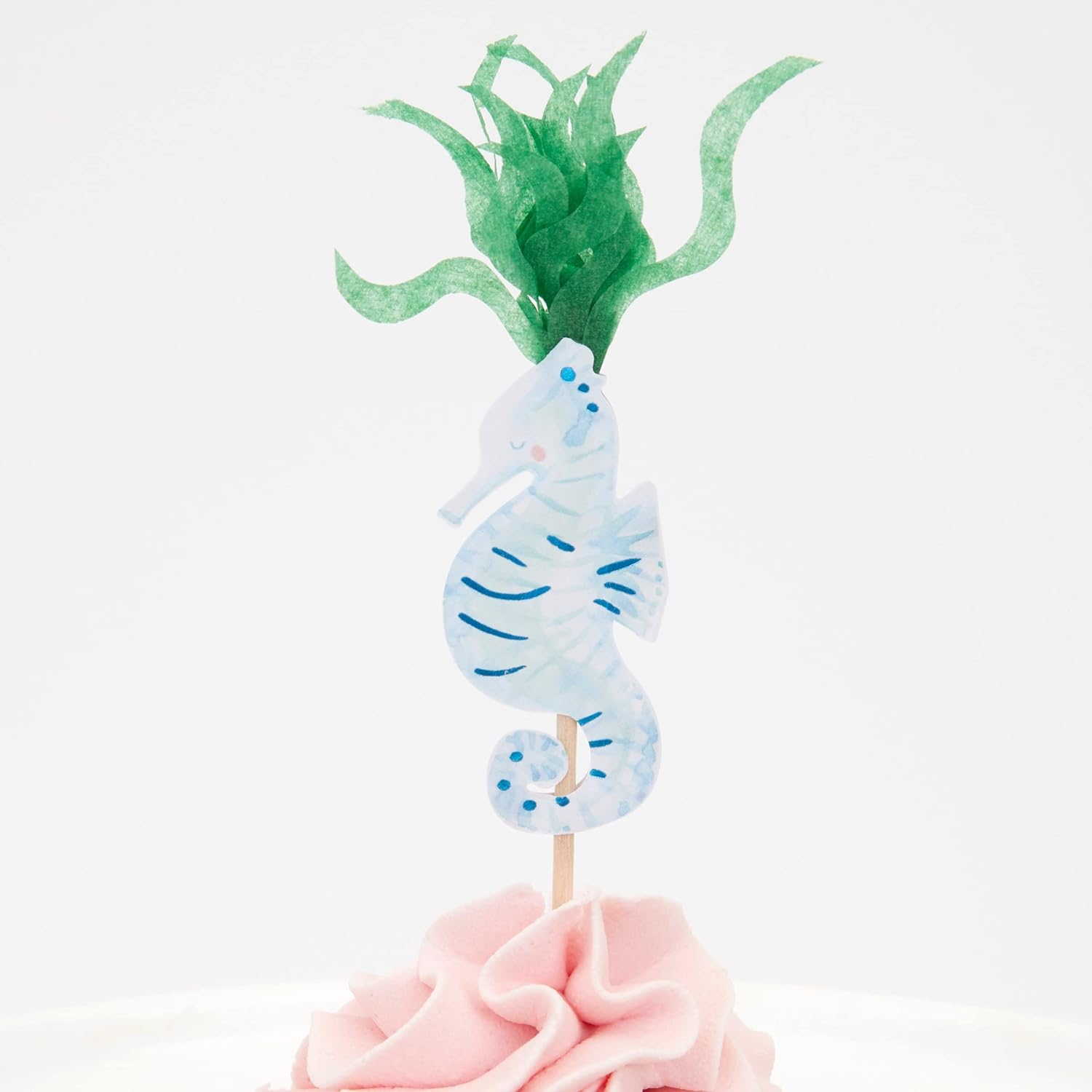 Mermaid Theme Cupcake Toppers Set