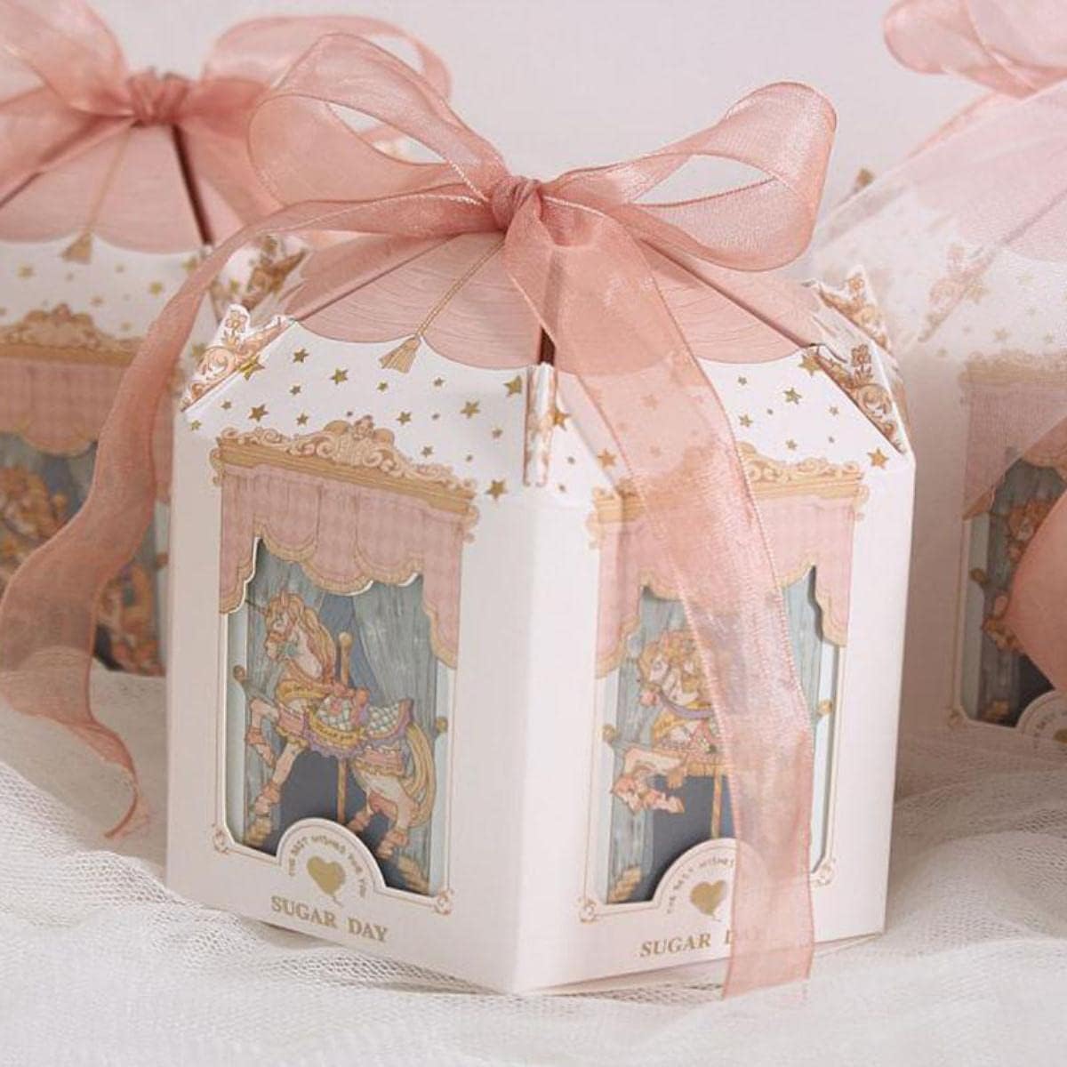 Carousel Theme Party Gift Boxes Set