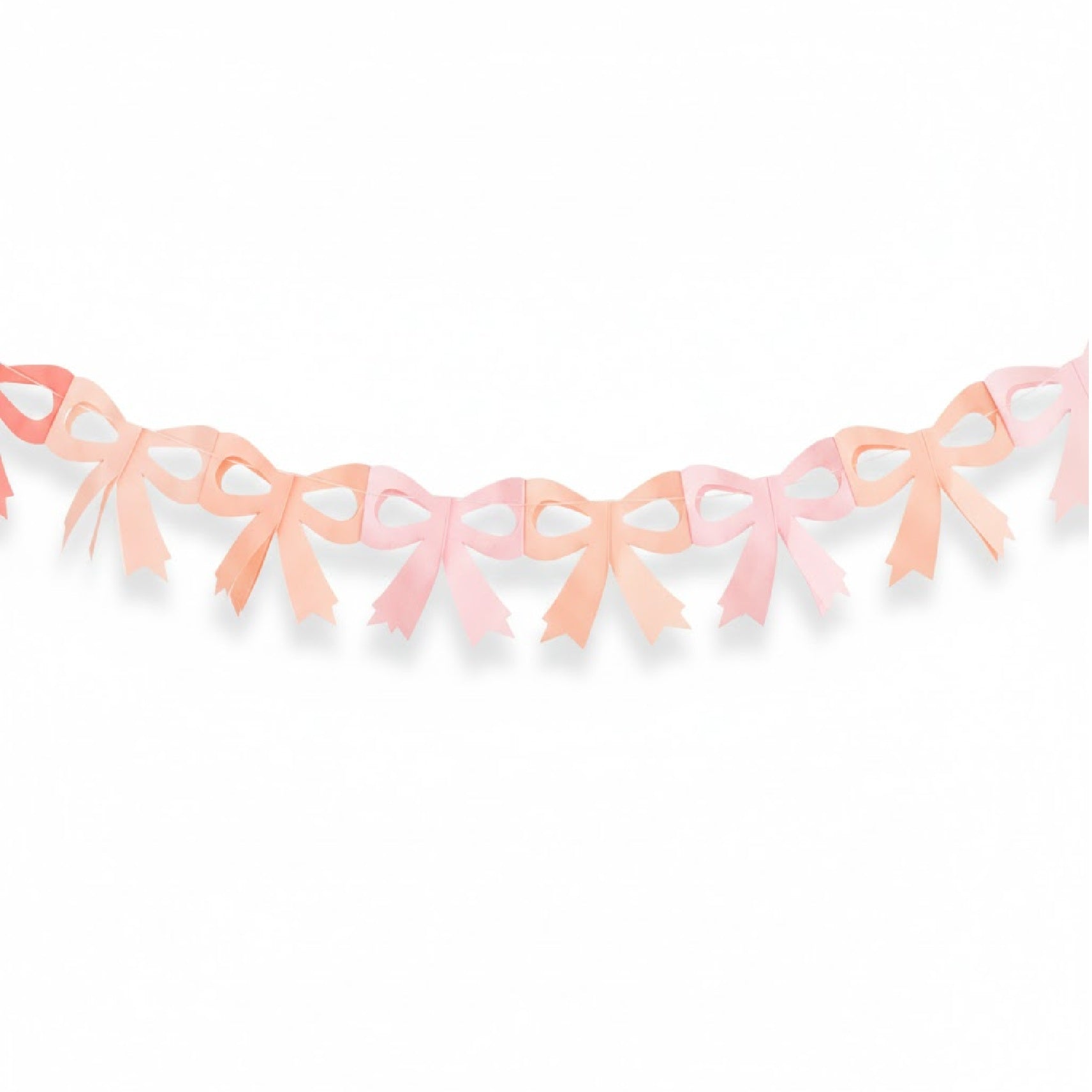 Hanging Pink Bow Banner