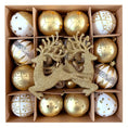 Load image into Gallery viewer, Christmas Gold & White Ornaments
