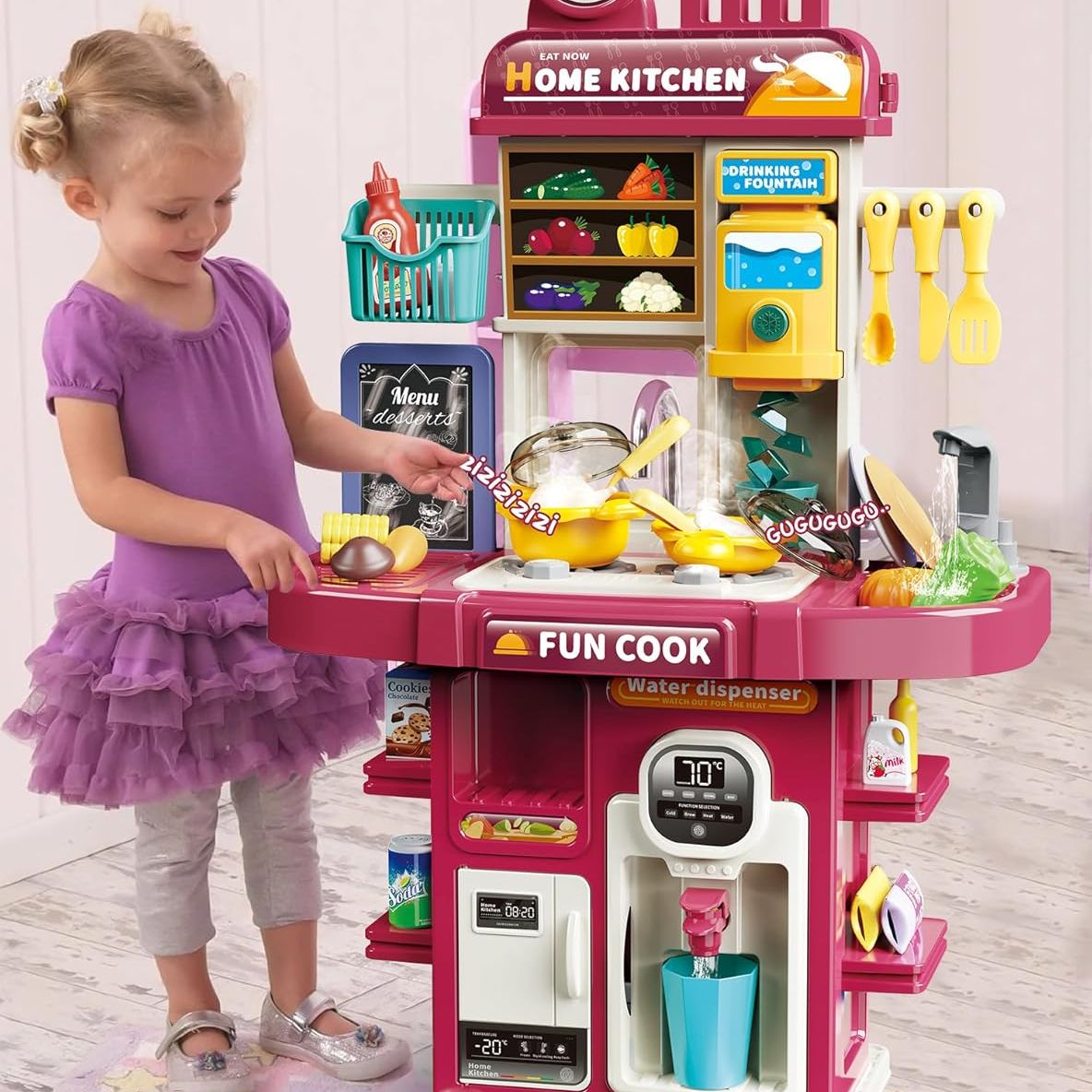 Playhouse Kitchen 42 Pcs – Ribbontique