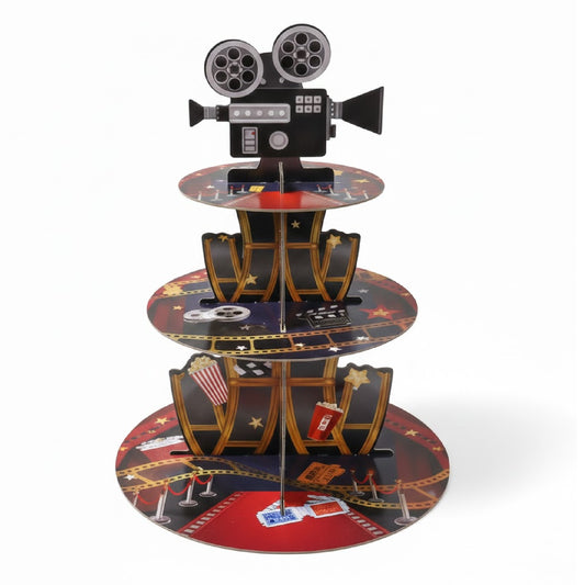 Movie Night Cup Cake Stand
