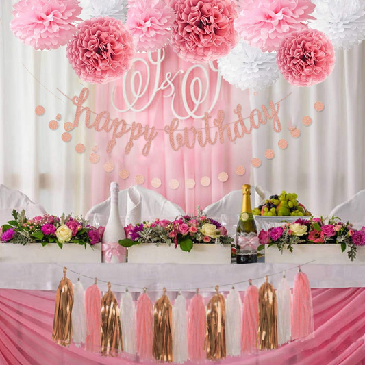 Ballerina Theme Birthday Party Decorations Set