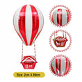 Load image into Gallery viewer, Rainbow Hot Air Foil Balloons
