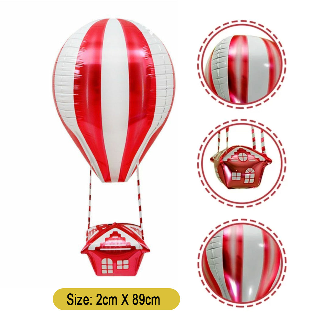 Rainbow Hot Air Foil Balloons