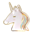 Load image into Gallery viewer, Unicorn Theme Party Paper Plates Set
