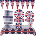 Load image into Gallery viewer, London Coronation Theme Tableware Set
