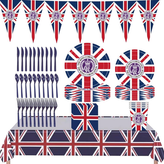 London Coronation Theme Tableware Set