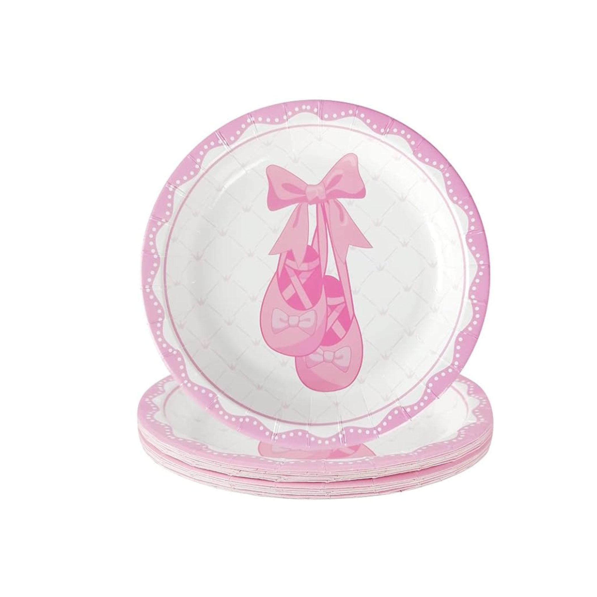 Pink Ballerina Theme Tableware Set