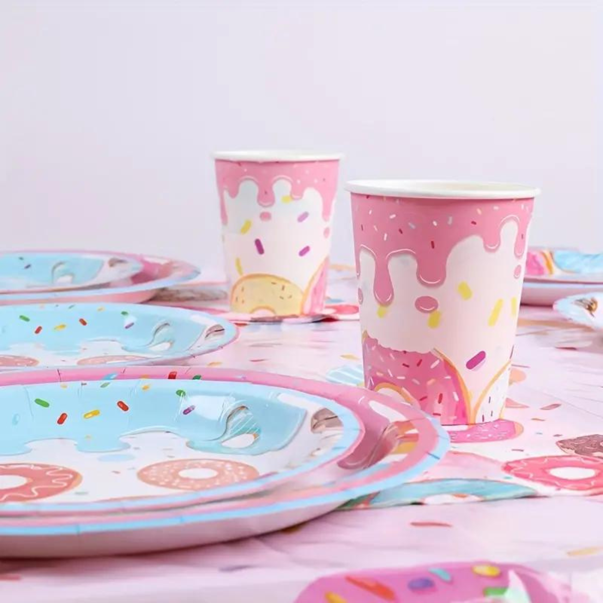 Candy Land Theme Birthday Party Tableware Set