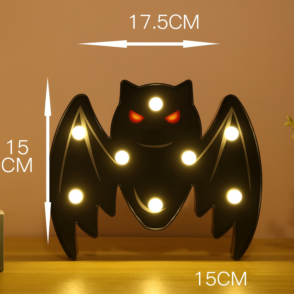 Spooky Illuminated bat