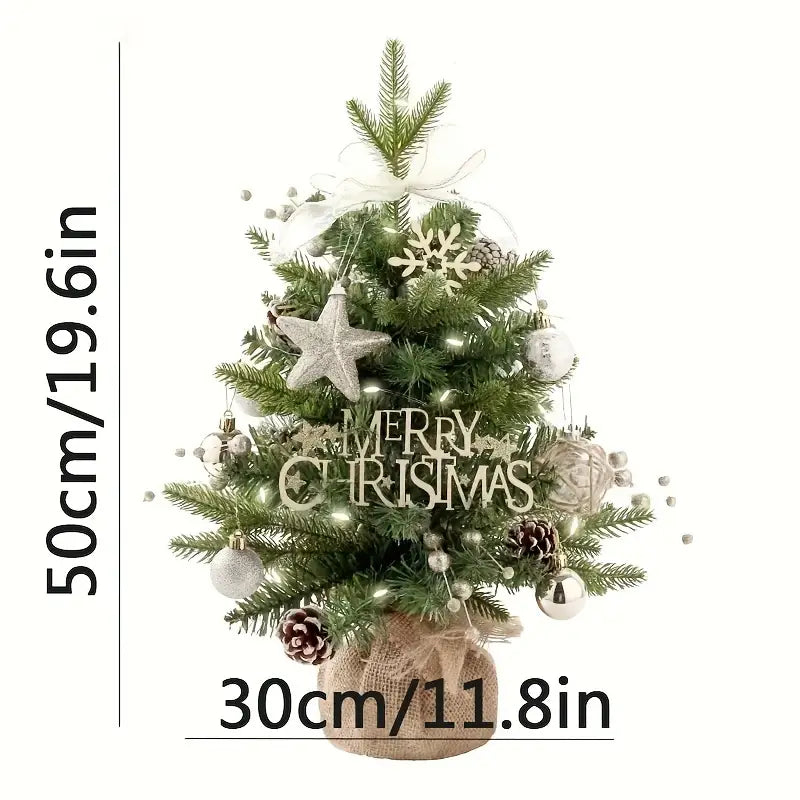 Christmas Tree Mini Size with Rotating Music and Lights