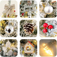 Load image into Gallery viewer, Falling Snow Christmas Tree White with Decorations - 210 CM

