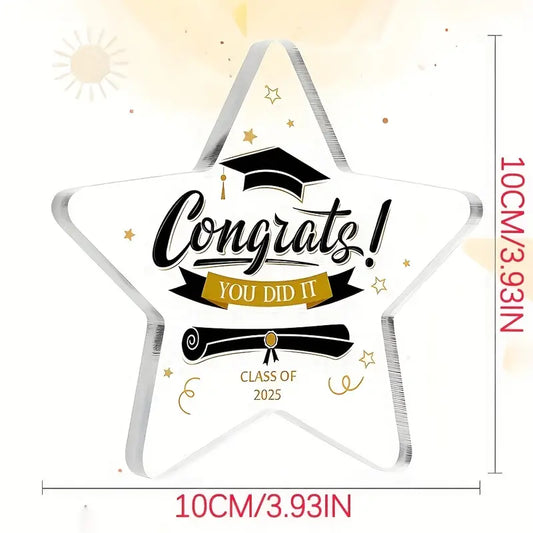 Graduation Class of 2025 Gift Desk Ornament - 10 Cm