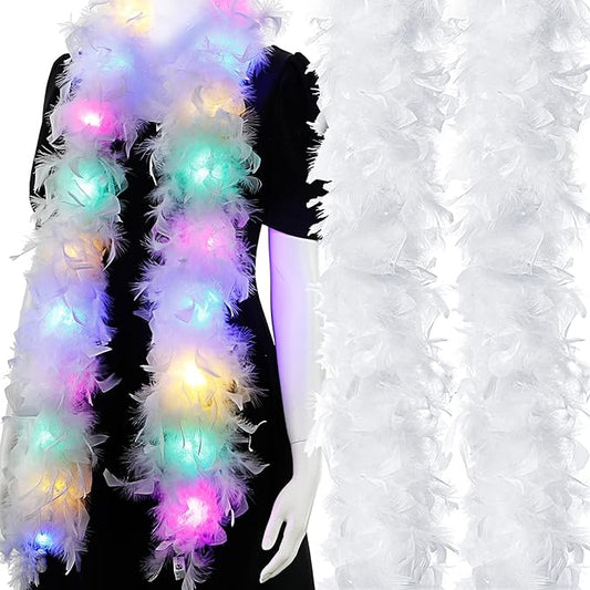 Illuminated Celebratory Feather Scarf