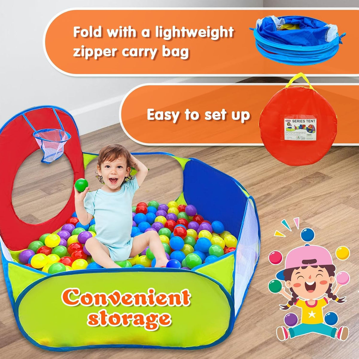 Play Tent and Tunnels