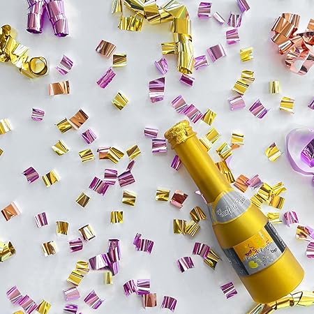 Confetti Canon Champagne Bottle 16 Cm