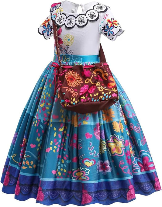 Encanto Mirabel Costume (130-140 CM) with bags