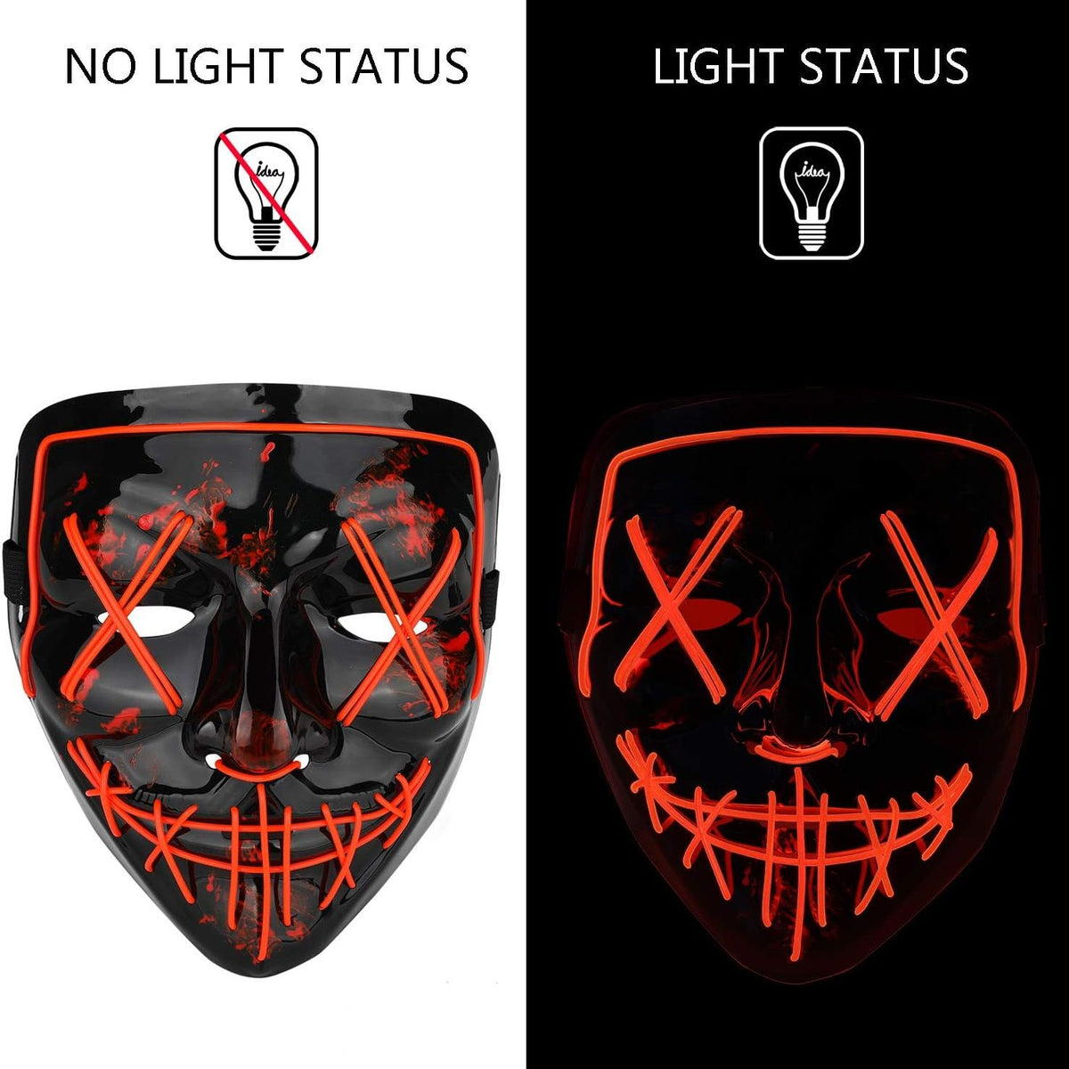 Mask LED Light up 270X170（mm）