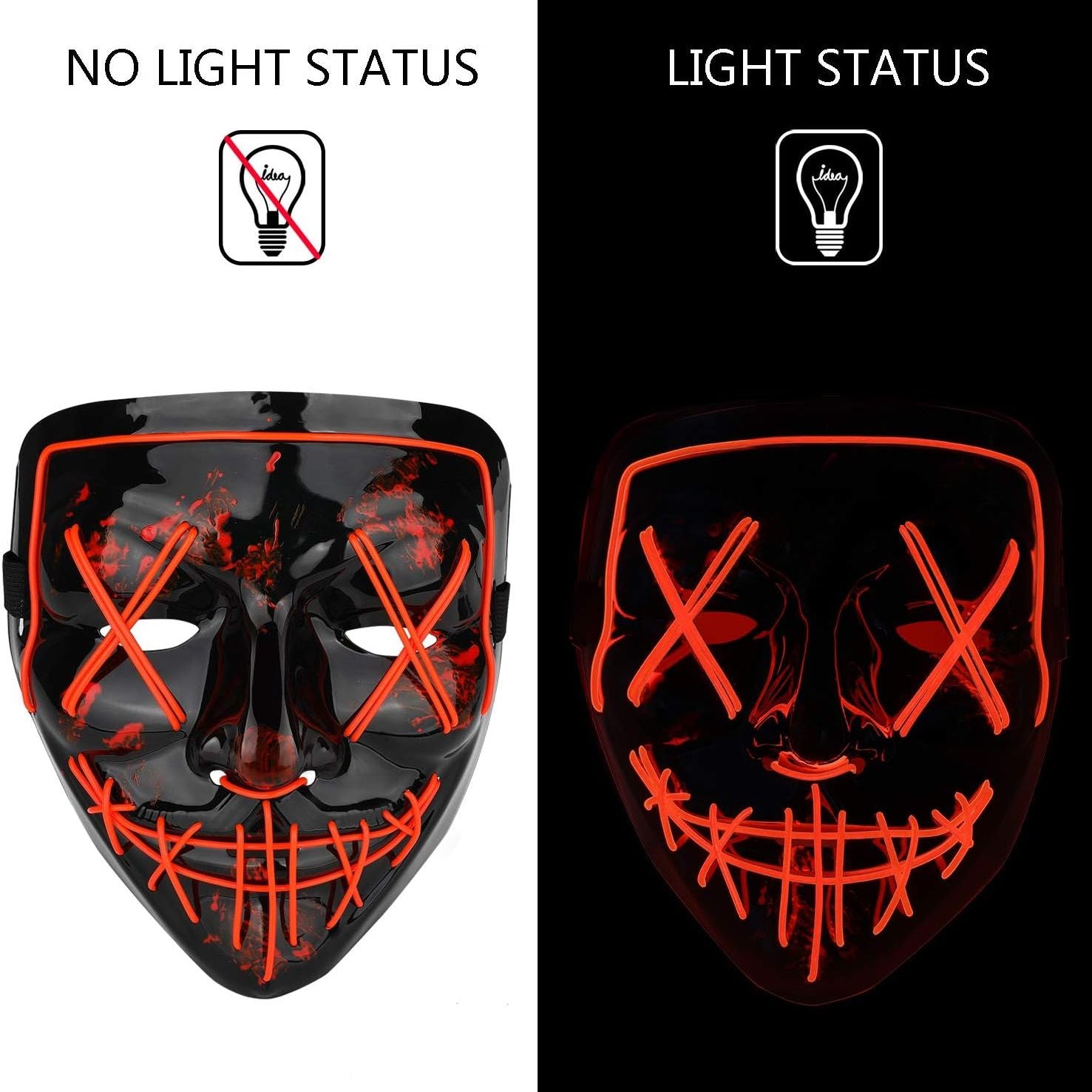 Mask LED Light up 270X170（mm）