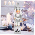 Load image into Gallery viewer, Christmas Wooden Nutcracker 23.5*14.5*4.5
