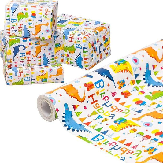 Dino Gift Wrapping 50*70cm
