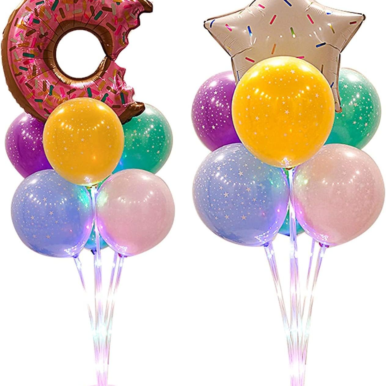 RGB Light Balloon Bracket Can Put 7 Balloons