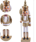 Load image into Gallery viewer, Christmas Wooden Nutcracker 23.5*14.5*4.5
