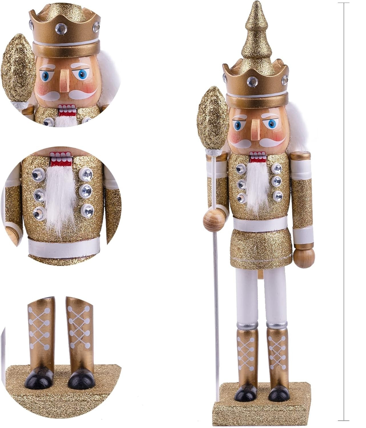 Christmas Wooden Nutcracker 23.5*14.5*4.5