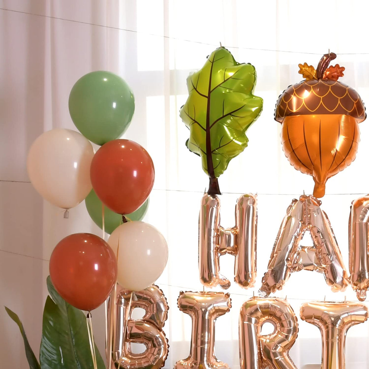Forest Animal Theme Birthday Balloon Decorations