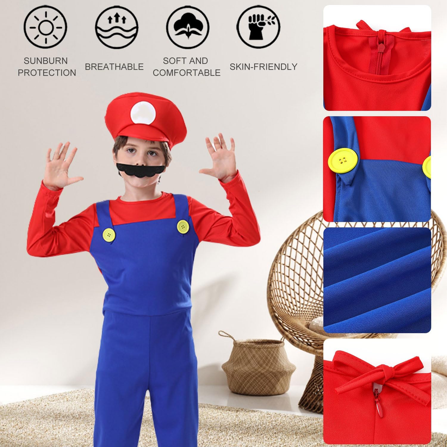 Super Mario Costume - Boys