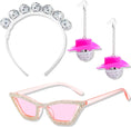 Load image into Gallery viewer, Disco Cowgirl Bachelorette Party Decorations Set
