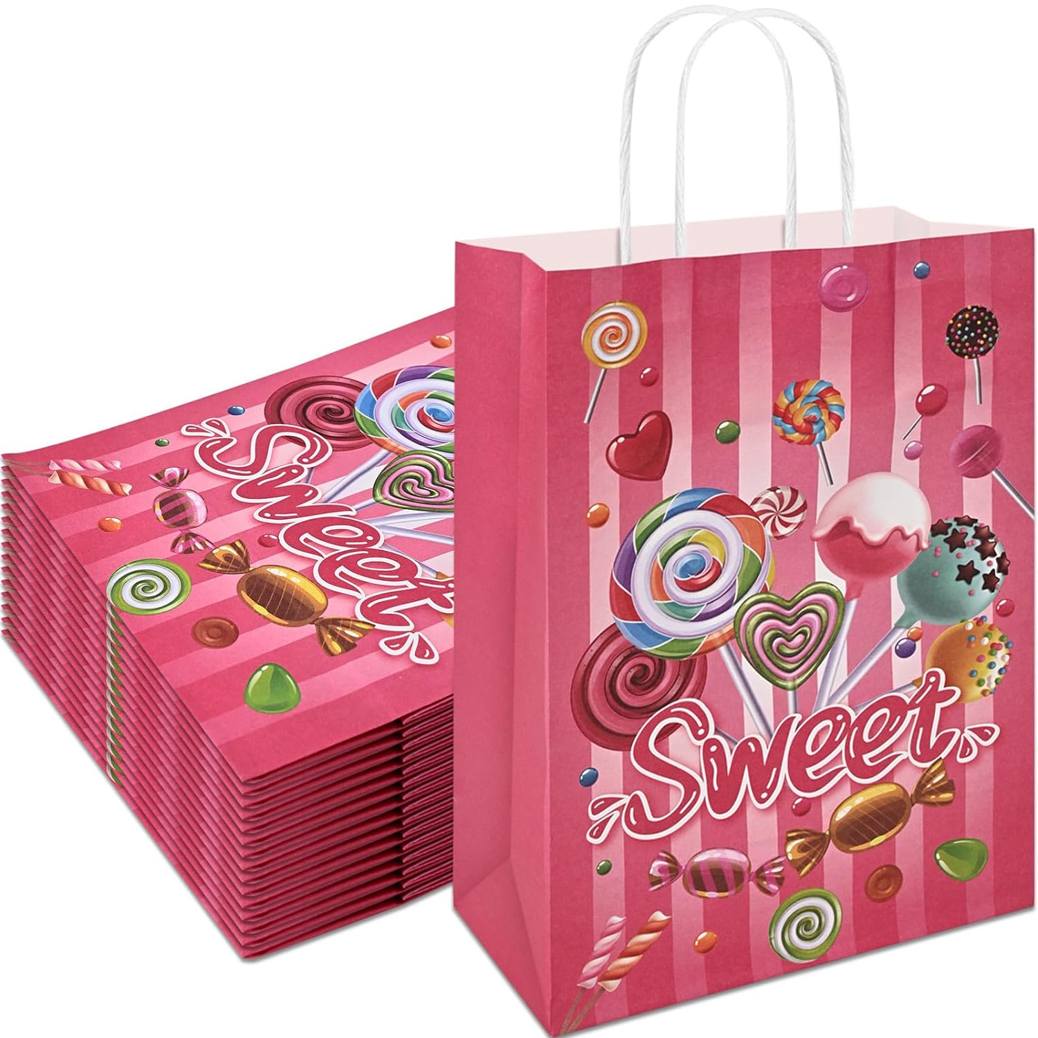 Candyland Party Goodie Gift Bags Set