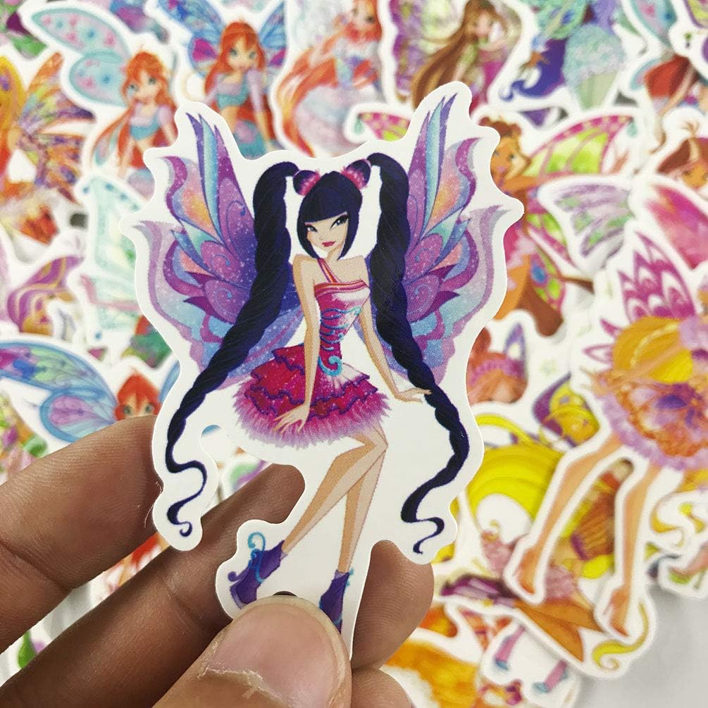 Fairy Girl Waterproof Stickers Set