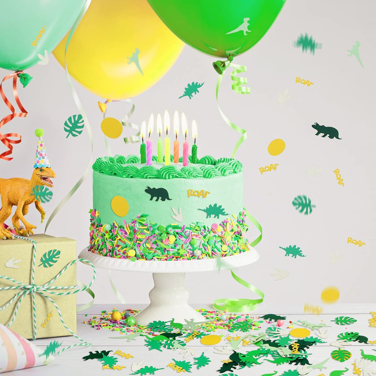 Dinosaur Theme Party Decorations Confetti