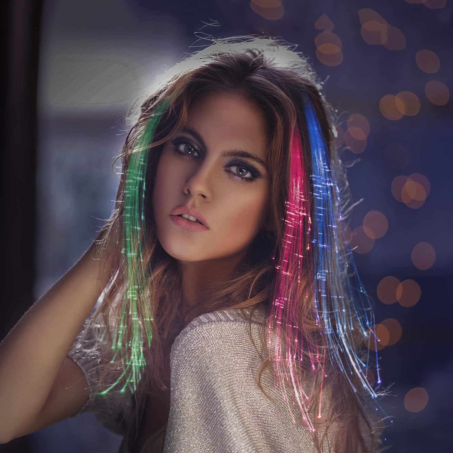 Magical LED Butterfly Clip Hair Extensions